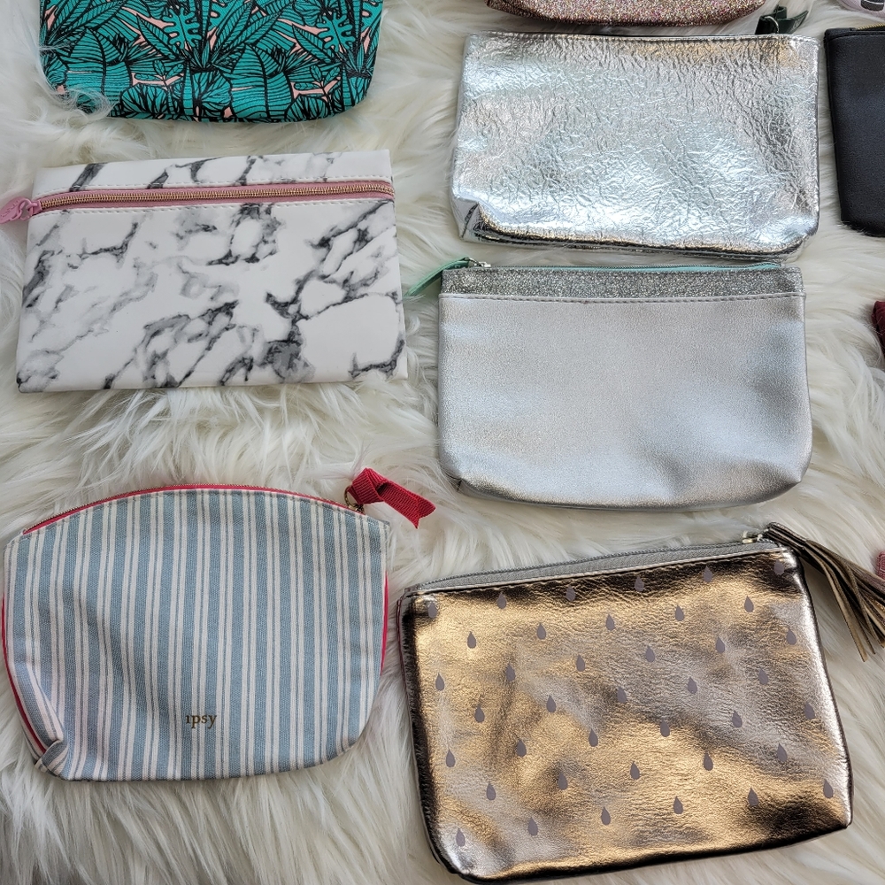 New Ipsy clinic walmart makeup storage cosmetic pouches - Picture 8 of 13